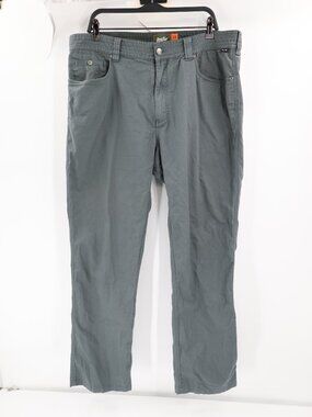 Howler Brothers Pants Mens 38x31 green Frontside 5 Pocket Stretch Canvas Cordura